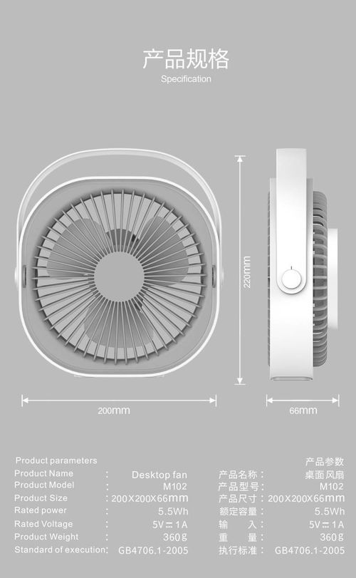 夏日隨身小助手 6寸桌面USB迷你風(fēng)扇，讓清涼觸手可及